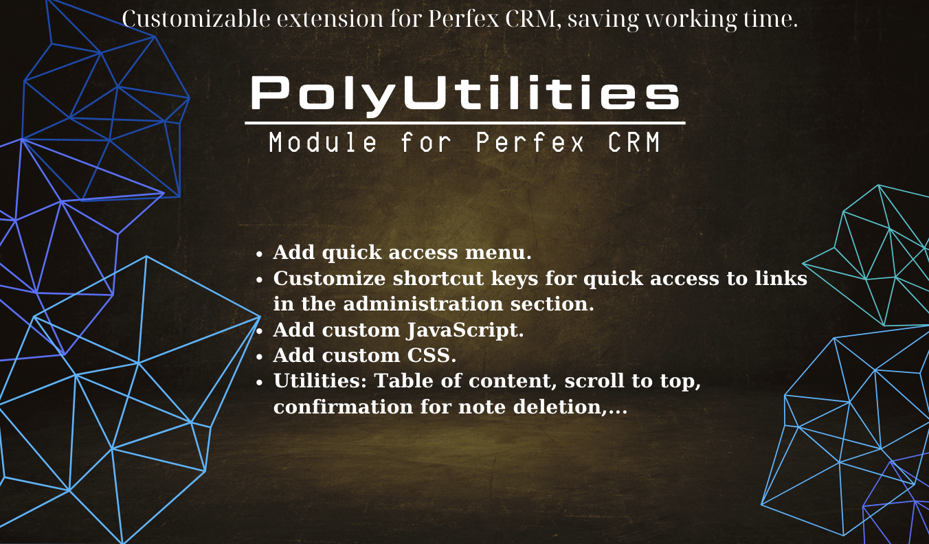 PolyUtilities module for Perfex CRM